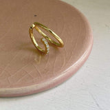 Vendome Aoyama [L.H.] Ear Cuff HS8E0079H CZ FORM Silver Ear Cuff (for one ear)