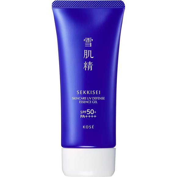 Sekkisei Sunscreen, Skin Care, UV Essence, Gel, 3.1 oz (90 g), SPF50+/PA++++, Waterproof, For Face and Body