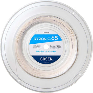 Gosen RYZONIC Badminton Gun White 0.65mm x 200m