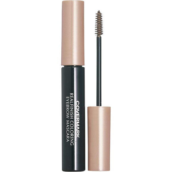 COVERMARK Real Finish Coloring Eyebrow Mascara (Brush Type) 01 Natural Brown