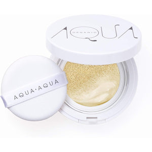 Aqua Organic Cushion Compact Color Base Refill Makeup Base Yellow 9.0g (x 1)