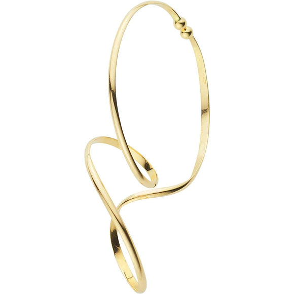 [Vendome Aoyama] [Kengo Kuma + MA,YU] K10 Yellow Gold Ear Cuff [Kengo Kuma] KMJE0123H Yellow Gold