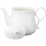 Narumi 9968-4265P Silky White Pot, 24.7 fl oz (730 cc), Microwave Safe, Dishwasher Safe