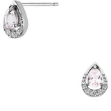 Vendome Aoyama Earrings Platinum Morganite APVA2546 MO