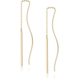 [Vendome Aoyama] Earrings K10 Yellow Gold Basic AJVA2358 YG