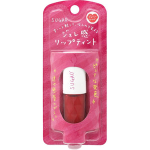 Sugao Jelly-Like Lip Tint Juicy Red 4.7ml