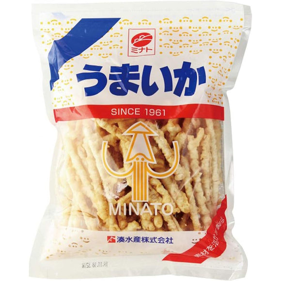 Minato Suisan Good Squid 1 Bag 10.2 oz (290 g) x 5 Bags Squid Fish Squid Fried Squid Fry Soy White Oil Long S