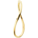 [Vendome Aoyama] [Kengo Kuma + MA,YU] K10 Yellow Gold Oval Ear Cuff [Kengo Kuma] KMJE0125H Yellow Gold