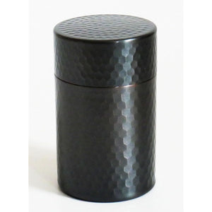 Kitsusako Authentic Copper Tea Canister [Seamless Copper Tea Canister]/110g Tea Can Made by Craftsmen in Tsubame, Niigata