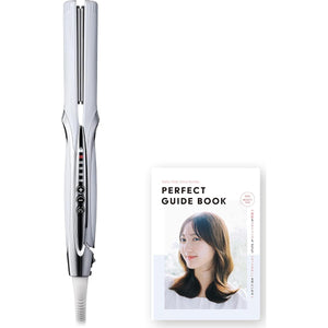 ReFa STRAIGHT IRON PRO with Guidebook (White) Hair Iron MTG 2-WAY Hair Iron for Shiny Hair