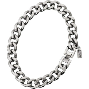 [KJ Phiten] KJ Phiten Titanium Chain Bracelet Cut Kihei Length 19-21cm Width 8.8mm Metal Allergy Compatible Healthy Made in Japan