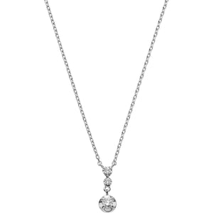 [VA VENDOME AOYAMA] VA VENDOME AOYAMA Platinum 3 Stone Necklace GPAN009040DI