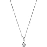 [VA VENDOME AOYAMA] VA VENDOME AOYAMA Platinum 3 Stone Necklace GPAN009040DI