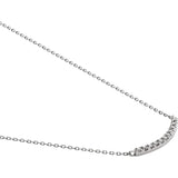 [Vendome Aoyama] Platinum 950 Diamond Lure Necklace APVN198640DI