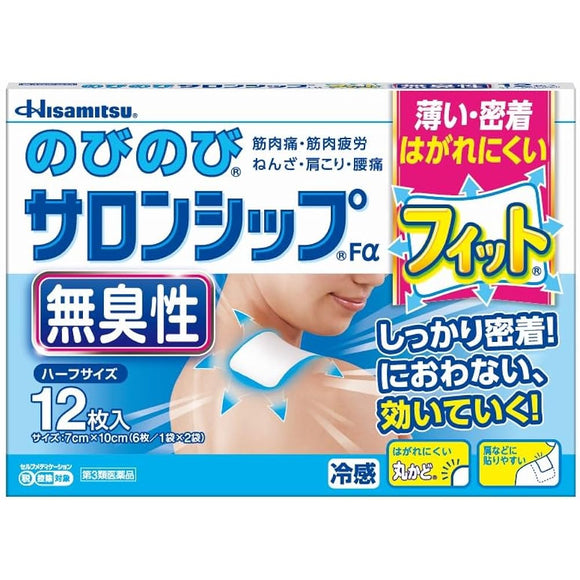 Hisamitsu Pharmaceutical Nobi Nobi Salonship Fα 12 sheets