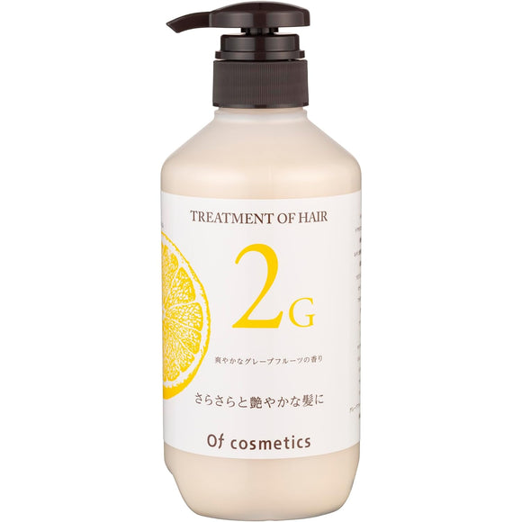 Of Cosmetics Treatment of Hair 2-G Big Bottle 515g Grapefruit Fragrance