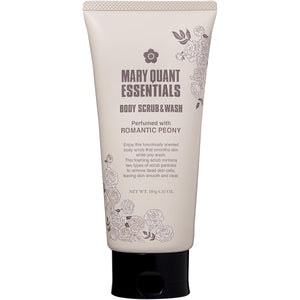 [Mary Quant] [Limited Quantity] Essentials Body Scrub & Wash (Romantic Peony Scent) ** FREE