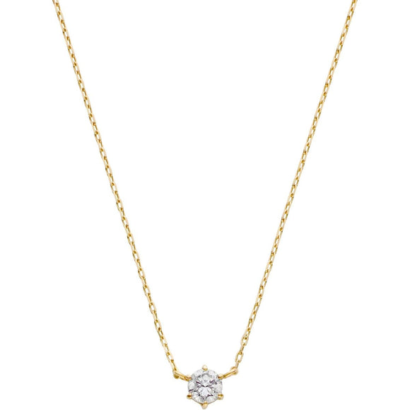 [VA Vendome Aoyama] K18YG Diamond 0.1ct Necklace GGVN000140DI