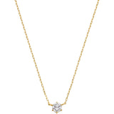 [VA Vendome Aoyama] K18YG Diamond 0.1ct Necklace GGVN000140DI