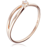 [VA Vendome Aoyama] K18PG Diamond 0.03ct Blink Waltz Star Ring GGAR004413DI Japanese Size 13 Gold