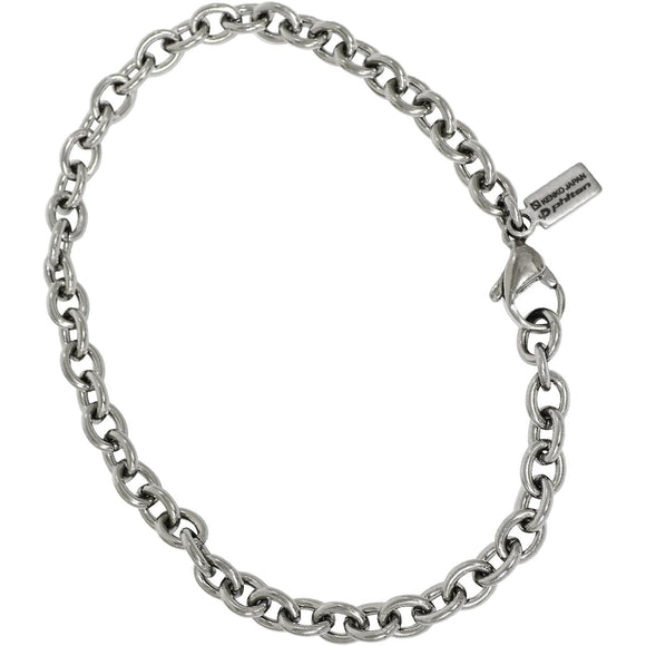 [Phiten] Limited Edition Titanium Chain Bracelet, Azuki, Length 17-19cm, Width 4.7mm, Metal Allergy Compatible, Popular Brand, Made in Japan