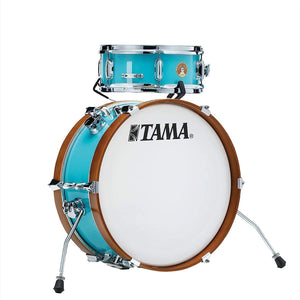 TAMA LJK28S-AQB Ultra Compact "Minimum Unit" Drum Set, Aqua Blue