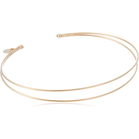 VA Vendome Aoyama Bracelet K10 Yellow Gold Double-Strand Style Bangle GJVB0073LSYG