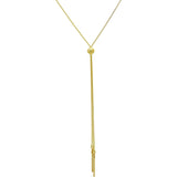 [Honma Jewelry] 18K Gold Necklace K18 Venetian Chain Long Slide (Made in Japan Yellow Gold 73cm)