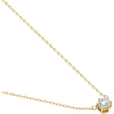 [VA Vendome Aoyama] K18YG Diamond 0.1ct Necklace GGVN000140DI