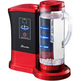 Portable High Density Hydrogen Water Maker "Lourdes" Wine Red