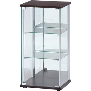 Fuji Boeki 97336 Collection Case, Figure Case, 3 Tiers, Mirror Back, Height 33.9 inches (86 cm), Brown