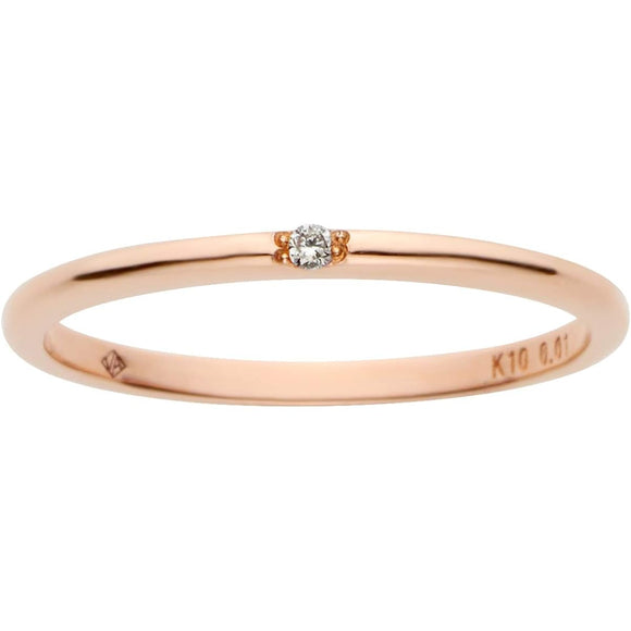 VA Vendome Aoyama K10 pink gold pair ring GJAR021609DI Japanese size 9