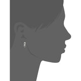 [VIH Vendome Aoyama] Earrings Silver 925 Cross Hoop GS6A0121 SI