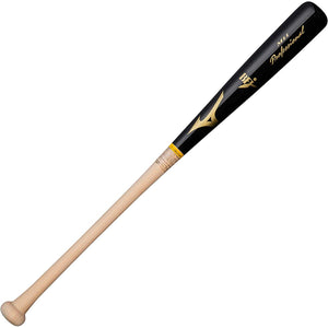 Mizuno 1CJWH17511 09 Wooden Bat for Hard Wooden Professionals, Black x Fabric M11, 33.1 inches (84 cm)