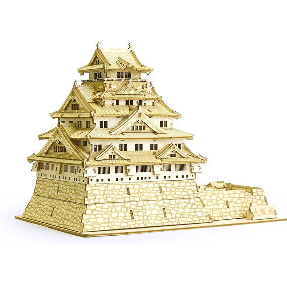 Azone Wooden Art Ki-Gu-Mi Osaka Castle 3D Puzzle