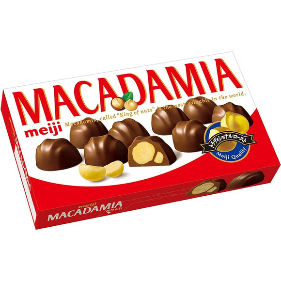 Meiji Macadamia Chocolate 9 pcs. x 10 ea.