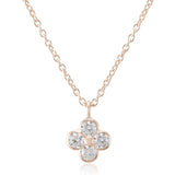 [VIH Vendome Aoyama] Necklace Silver 925 Cubic Zirconia Flower GS9N021440CZ