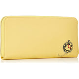 Tsumori Chisato Long Wallet Round Long Wallet Embroidery Women's Yellow