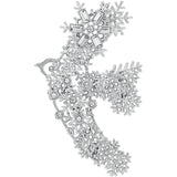 [Vendome Boutique] Snowflake Bird Brooch VBMV1655 UT