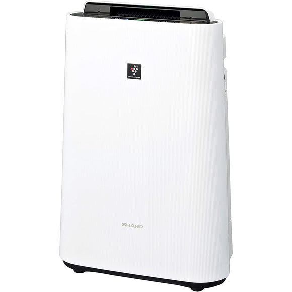 Sharp KC-J50-W Standard Air Humidifier/Purifier, Equipped with Plasmacluster 7000, White