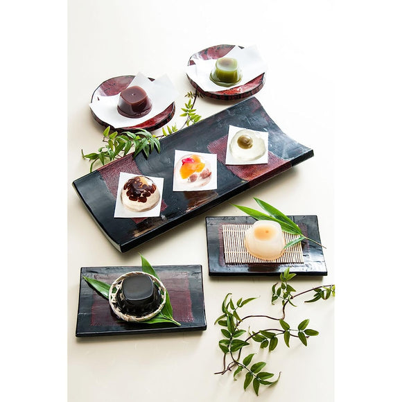 [Somikaan] Japanese Sweets Jelly Mizuyokan Assortment Seasonal Drops and Blessings, 9 Pieces