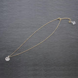 HARIO Lampwork Factory HAP-C-003 Necklace 1 White Clover Gold