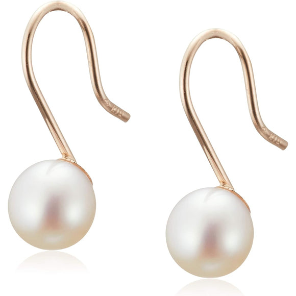 [VIH Vendome Aoyama] Earrings K10 pink gold freshwater pearl GJAA0188 PF