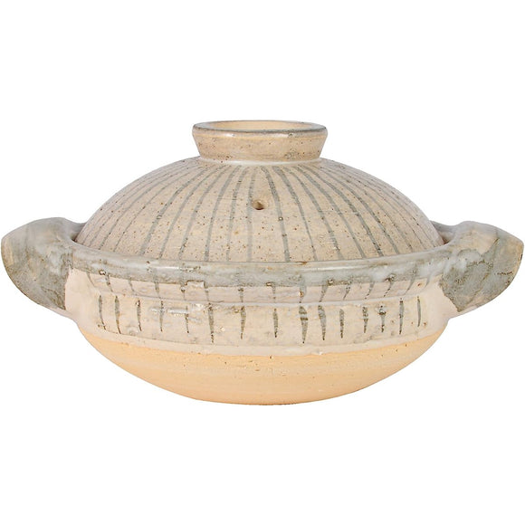 Haseen (Hase Pottery) NR-03 Iga Clay Pot, Large (for 3-5 people), yuryu yurushi