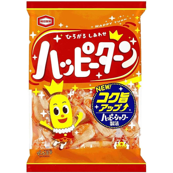 KAMEDA SEIKA Happy Turn Rice Crackers, 12 Packets