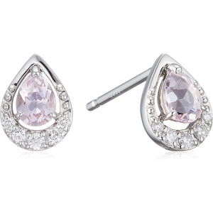 Vendome Aoyama Earrings Platinum Morganite APVA2546 MO