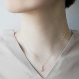 Vendome Aoyama Necklace K10 Yellow Gold AJVN132240DI Drop Necklace