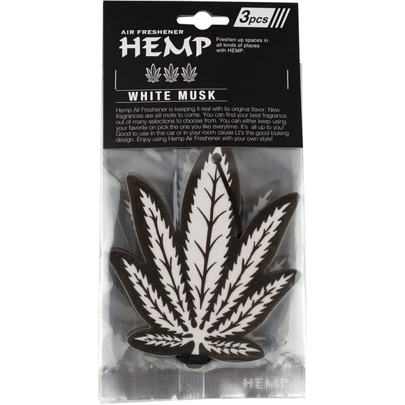 HEMP Air Freshener Car/House White Musk Hanging Air Freshener