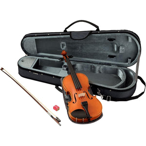 Yamaha Braviol Violin Set V5SC 1/10 Size, Suitable for height 105-110cm/age 5-6, Handcrafted, Lightweight Case/Bow/Rosin