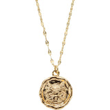 [VA Vendome Aoyama] K10 Cat Coin Necklace [Product eligible for Me&Cats donation] GJVN045555YG